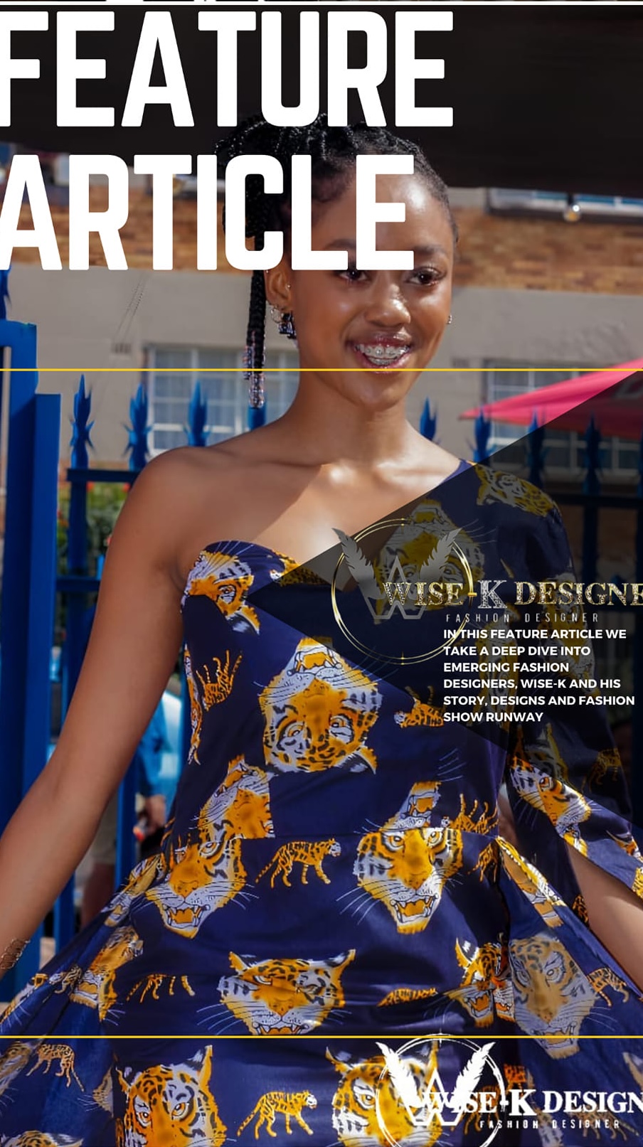 Wise-K Fashion Designer IMPILO cover feature